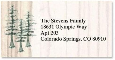 Colorful Images Gone Fishing Classic Personalized Return Address Labels - Set of 240, Self-Adhesive Stickers, 5/8" x 2" in Saudi Arabia
