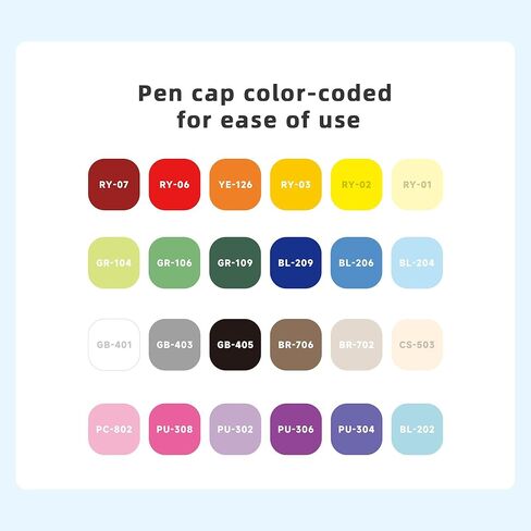 60 Colors Acrylic Paint Markers Pens Set, Soft Brush Tip Markers with Fast Drying & No-Bleed Ink, Acrylic Paint Pens for Rock, Wood, Egg, Ceramic, Fabric Painting, Art Supplies and DIY Crafts in Saudi Arabia
