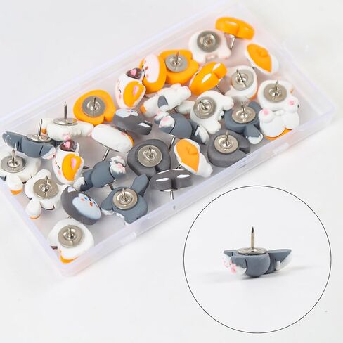 30 pcs جوز الهند شجرة النخيل أشعة الشمس دبابيس زخرفية لطيف thumb thumbtacks لمكتب المنزل Bulletin Bulletin Photos Memo 3 Styles in Kuwait