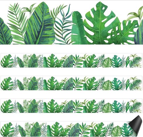 24 Pcs Magnetic Borders for Classroom Whiteboard Magnetic Strips Bulletin Board Borders School Classroom Chalkboard Trim Decorations for School Teacher Decorations (Wildflowers) in Saudi Arabia