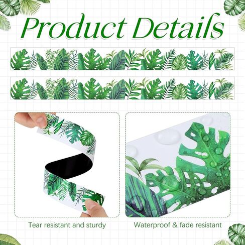 24 Pcs Magnetic Borders for Classroom Whiteboard Magnetic Strips Bulletin Board Borders School Classroom Chalkboard Trim Decorations for School Teacher Decorations (Wildflowers) in Saudi Arabia
