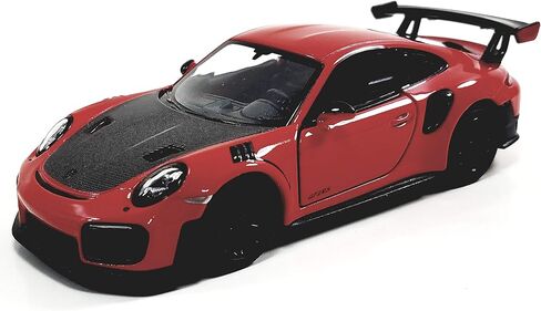 Kinsmart 2010 Porsche 911 GT2 RS Egghell White 1/36 Scale Diecast Metal Model Toy Sports Car in Saudi Arabia