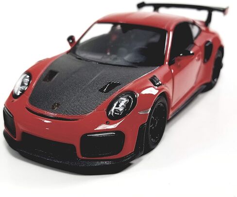 Kinsmart 2010 Porsche 911 GT2 RS Egghell White 1/36 Scale Diecast Metal Model Toy Sports Car in Saudi Arabia