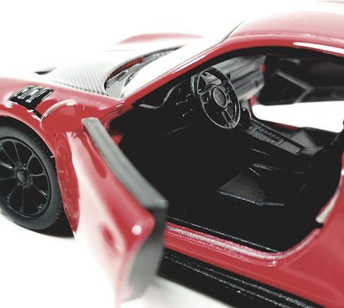 Kinsmart 2010 Porsche 911 GT2 RS Egghell White 1/36 Scale Diecast Metal Model Toy Sports Car in Saudi Arabia