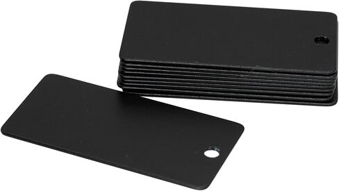 StayMax Anodized Aluminum Engraving Blanks 1x2 Inch 100 Pack (Blue) in Saudi Arabia
