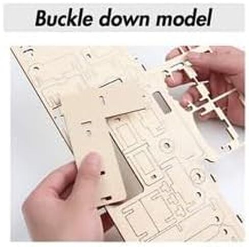 3D Puzzle House ، Fantasy Villa Model Kit DIY Miniature Dolls House House Home Hight First Birthday Come Come (Duplex) in Kuwait