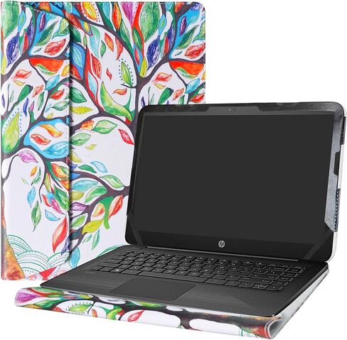 غطاء حالة الحماية alapmk لـ 14 "HP Stream 14 14-DDXXXX 14-AXXXX 14-CBXXX/Stream 14 PRO & HP Chromebook 14 G5/14-CAXXX 14-BDXXXX LAPTOP (ملاحظة: لا تناسب HP Chromebook 14 G2 G4/14-AKXX) ، Love Tree in Kuwait