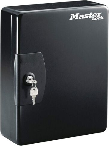Marlies Dekkers Master Lock KB-25ML Key Cabinet (مثبت على الحائط مع 25 خطافًا مفتاحًا) ، صغير in Saudi Arabia