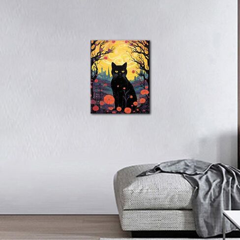 TUMOVO Abstract Paint by Number Landscape with a Big Tree Paint by Numbers Kit for Adults with Brushes and Pigment, Art Crafts DIY Oil Painting for Home Wall Decoration, 16x20 Inch in Saudi Arabia