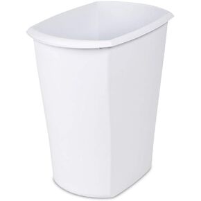 STERILITE 10528006 White Waste Can