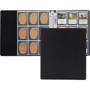 BCW Basics 2 Inch 3 Ring Binder | Economical Trading Card Storage | Fits Standard 9-Pocket Pages | Collector Album | Black