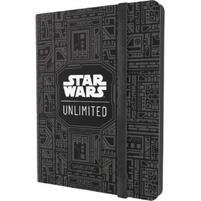 Star Wars: Unlimited Casual Album 18-Pocket - Holds 360 Double-Sleeved Cards, Side-Loading Pockets & Elastic Strap, Officially Licensed Accessory, Unlimited Pattern Design, Made by Gamegenic