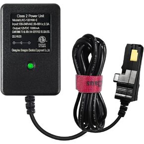 FouceClaus 12-Volt Charger for Power Wheels Use Gray Battery and Orange Top Battery, Compatible with Fisher-Price Power Wheels Adapter Cord