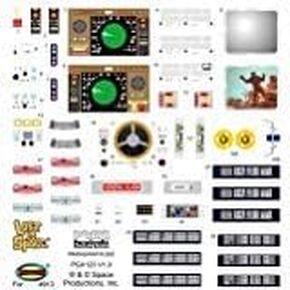 Paragrafix - Lost in Space Jupiter 2 Decal Set for Stock Interior - PGX122