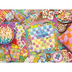Buffalo Games - Aimee Stewart - Kitschy Game Night - 1000 Piece Jigsaw Puzzle for Adults - Challenging Puzzle Perfect for Game Nights - Finished Size is 26.75 x 19.75