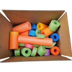 Pool Noodle Scraps and Pieces for Crafting Crafts Multi Color Art Projects