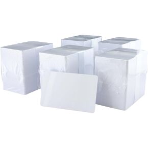 IDCS PVC Card Premium IDCS, Graphic Quality, Size CR80, 30mil for Evolis, Zebra, HID, Fargo, Datacard, Pack of 500, Standard Plastic Credit Card Holders (Pack of 500)