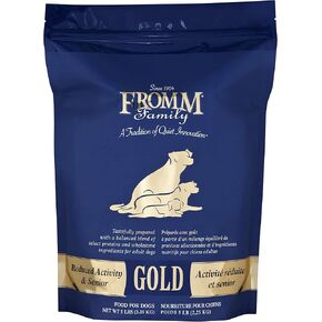 Fromm Reduced Activity Senior Gold Premium Dog Food - Senior Dry Dog Food for Medium & Small Breeds - Chicken Recipe - 30 lb