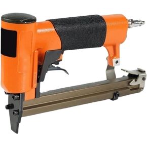 Oil-Free Pneumatic Staple Gun KN1013JS 20 Gauge Continuous Firing Pneumatic Upholstery Stapler Fine Wire Stapler Pneumatic Stapler Gun