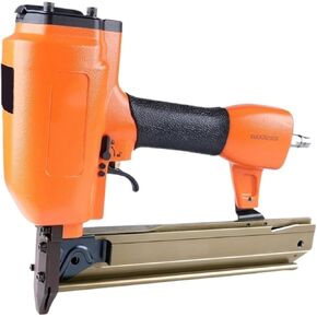 Oil-Free Pneumatic Staple Gun 440K 18Gauge Fine Wire Stapler Upholstery Stapler for Cabinets Thin Board Furniture Frame Sofa Fixing