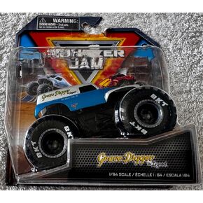 Monster Jam Grave Digger The Legend Series 38 Arena Favorites Die-Cast Truck, 1:64 Scale
