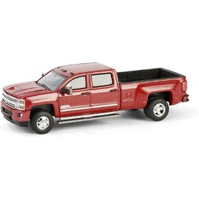 Truck 1/64 2018 Silverado 3500 HD Dually High Country Red Metallic Dually Drivers 15 46150-D