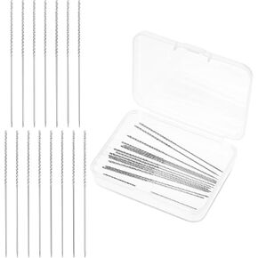 15 Pcs Snag Repair Needle Leather Craft Sewing Stitching Needle Broken Thread Repair Tools Suitable for Knitted Woven Cloth Garments Drapes