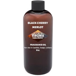 Black Cherry Merlot Fragrance Oil (Our Version of The Brand Name) (16 oz Bottle) for Candle Making, Soap Making, Tart Making, Room Sprays, Lotions, Car Fresheners, Slime, Bath Bombs, Warmers……