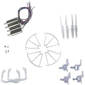Quadcopter Motor and Propeller Set Compatible with X5 X5C Drone Parts 18x Replacement Accessories