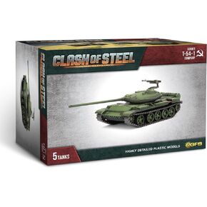 Gale Force Nine Clash of Steel: Tabletop Tank Battles - Soviet T-54-1 Company