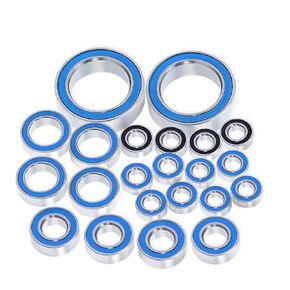 RC Spare Part Compatible with TRX4-M for Bronco for Defender 1/18 RC Crawler Car Upgrade Parts 22Pcs Wheel Hub Axle Sealed Bearing Kit
