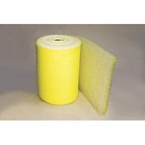 20" x 300' 22 Gram Fiberglass Spray Booth Filter Exhaust Roll Compliant
