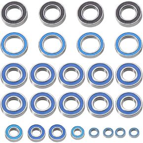 26pcs Sealed Bearing Kit Compatible with 1/5 KRATON 8S Outcast 8S RC Car Upgrade Parts Accessories