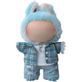 Cute Macaron Style Outfit for Labubu - Hopeful Party Clothes Compatible with Labubu Figures