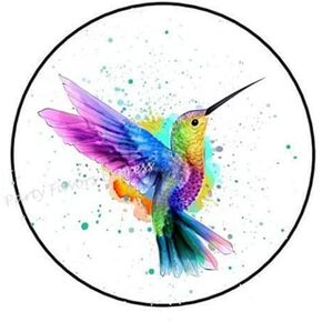 48 Pcs 1.2" Inch Hummingbird Stickers - Hummingbird Stickers Small - Hummingbird Envelope Stickers Seals Labels - #AA61RK
