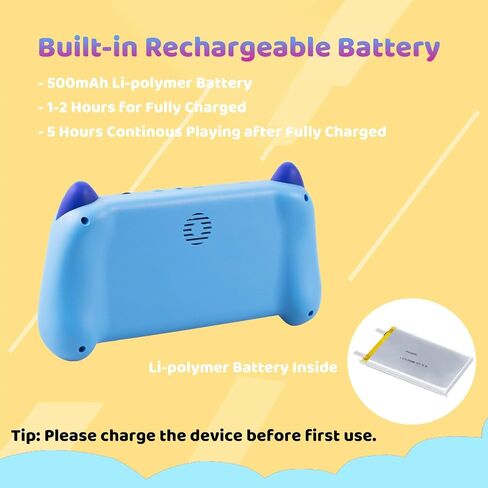 Handheld Retro Game Console Built-in 400 Games, Travel-Friendly Gaming Console with Long Battery Life, Plug and Play Video Game Console for Kids Adults, Birthday for Boy Girl in Kuwait