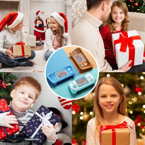 Handheld Retro Game Console Built-in 400 Games, Travel-Friendly Gaming Console with Long Battery Life, Plug and Play Video Game Console for Kids Adults, Birthday for Boy Girl in Kuwait