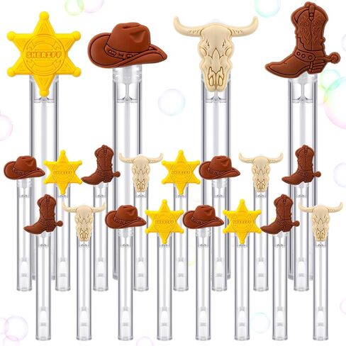 Civaner 36pcs Western Cowboy Bubble Wands Party Formor in Kuwait