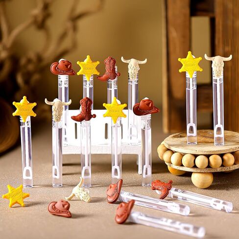 Civaner 36pcs Western Cowboy Bubble Wands Party Formor in Kuwait