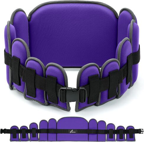 Swim Belt Aquatic Exercise Equipment: Sportneer Aqua Float Belts Swimming Exercise Pool Jogger Floatation Aid Buoyancy Belt Water Training Accessories for Adults Youth Fitness Workout Therapy in Saudi Arabia
