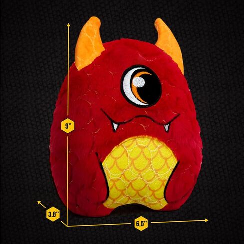 Dog Toy - Durable & Strong Red Monster Dog Toy, Kevlar-Reinforced for Aggressive chewers in Kuwait
