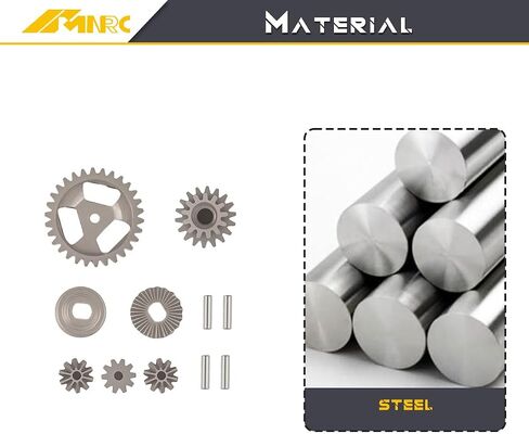 40CRO Steel Transmission Gear Kit & Brass Whex hex Kit for Losi Micro B Micro-T RC Progrants Part in Saudi Arabia