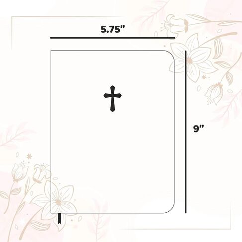 Printualist Personalized Gift Bible Custom Photo & Text, KJV, Navy, Value Thinline, King James Version, Red Letter Edition, Comfort Print, Faux Leather in Kuwait