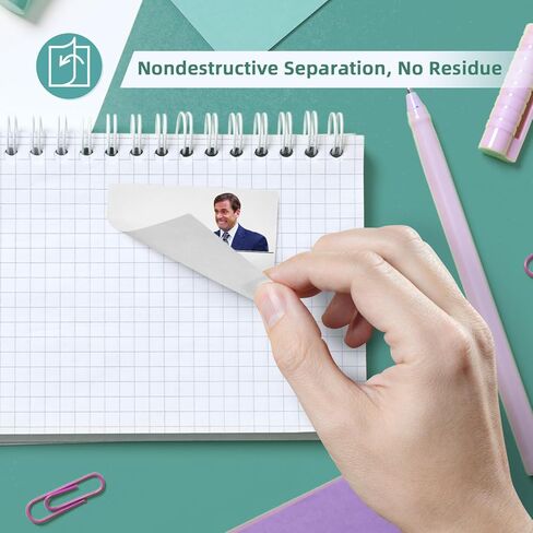 ملاحظات لزجة مضحكة لطيفة 4 منصات ، وسادات الملاحظة اللزجة المكتبية مايكل هذا ما قالته ، هدايا مكتب الملاحظات اللزجة اللطيفة ، وسادات الملاحظات ذات الوحدة الذاتية ، مجموعة من 4 in Kuwait