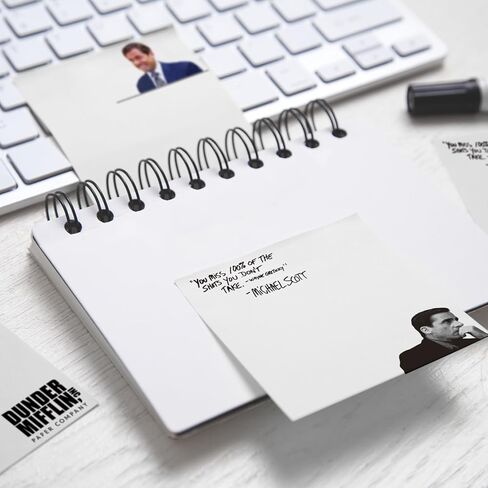 ملاحظات لزجة مضحكة لطيفة 4 منصات ، وسادات الملاحظة اللزجة المكتبية مايكل هذا ما قالته ، هدايا مكتب الملاحظات اللزجة اللطيفة ، وسادات الملاحظات ذات الوحدة الذاتية ، مجموعة من 4 in Kuwait