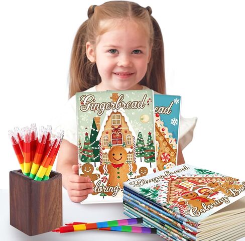 48 PCS Christmas in July Coloring Books Bulk Mini Colling Books for Summer July July Christmas Party Form in Kuwait