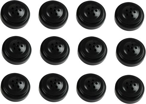Box of 12 Black Miniature Flag Stands, Holders For Almost All Small Mini Office and Table 4"x6" Stick Flags; Holds All Import and US Manufactured 4x6 Table/Desk Flags (1-Hole Black Flag Stands) in Saudi Arabia