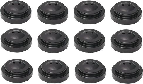 Box of 12 Black Miniature Flag Stands, Holders For Almost All Small Mini Office and Table 4"x6" Stick Flags; Holds All Import and US Manufactured 4x6 Table/Desk Flags (1-Hole Black Flag Stands) in Saudi Arabia