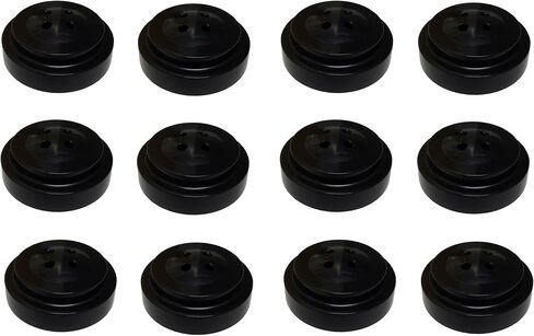 Box of 12 Black Miniature Flag Stands, Holders For Almost All Small Mini Office and Table 4"x6" Stick Flags; Holds All Import and US Manufactured 4x6 Table/Desk Flags (1-Hole Black Flag Stands) in Saudi Arabia