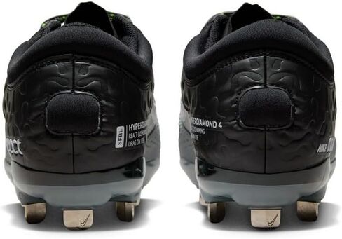 Nike Women's Hyperdiamond 4 Elite Softball Cleats White/Black/Grey Sz 11 in Saudi Arabia